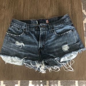 Levi’s denim shorts